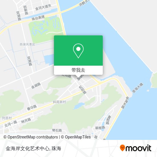 金海岸文化艺术中心地图