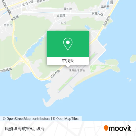 民航珠海航管站地图