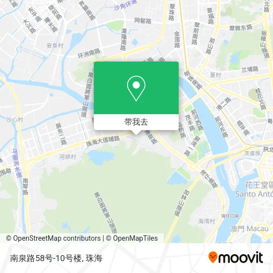 南泉路58号-10号楼地图