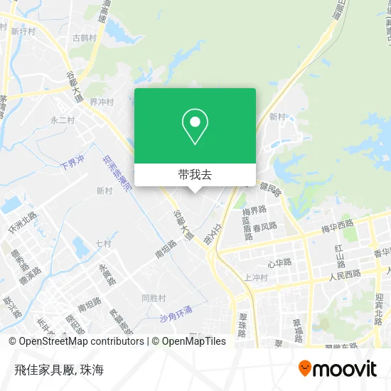 飛佳家具厰地图
