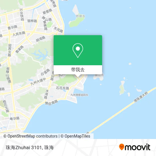 珠海Zhuhai 3101地图