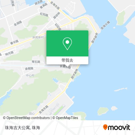 珠海吉大公寓地图