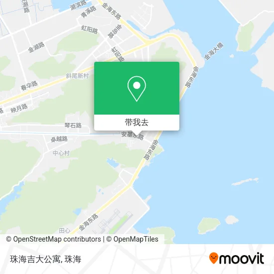 珠海吉大公寓地图