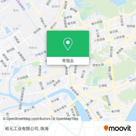 裕元工业有限公司地图