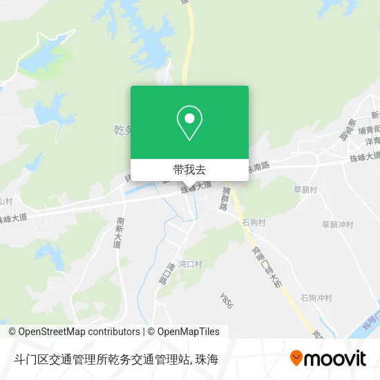 斗门区交通管理所乾务交通管理站地图