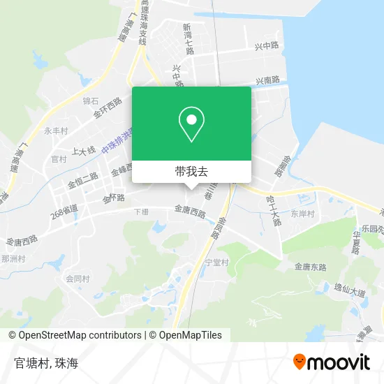 官塘村地图