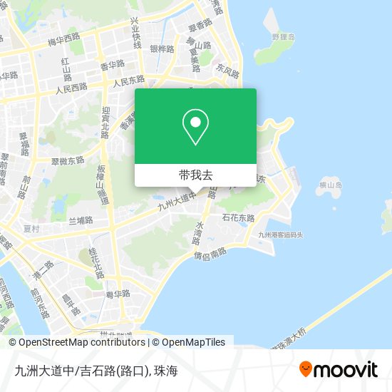 九洲大道中/吉石路(路口)地图