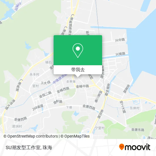 SU潮发型工作室地图