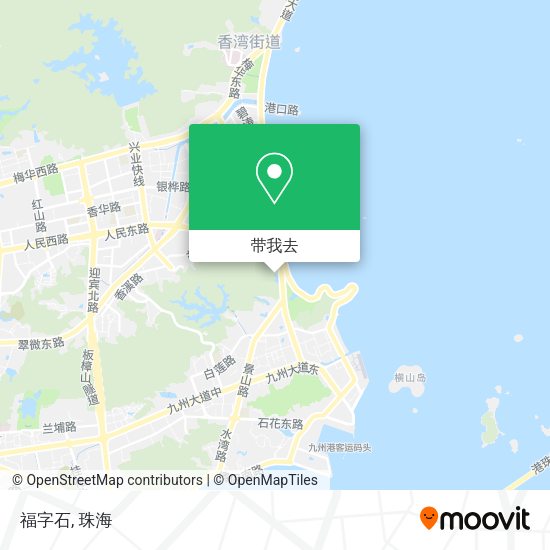 福字石地图