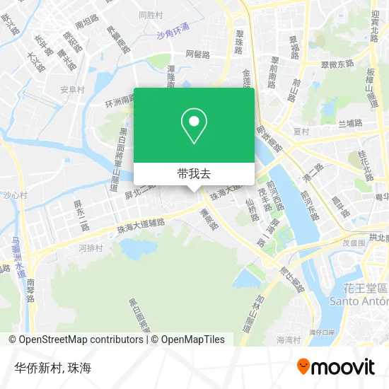 华侨新村地图