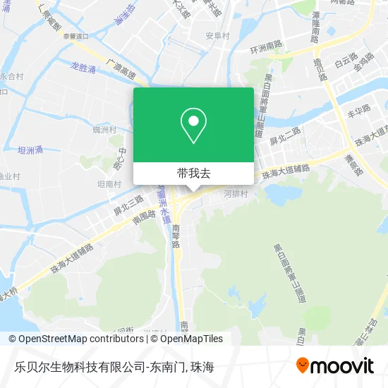 乐贝尔生物科技有限公司-东南门地图
