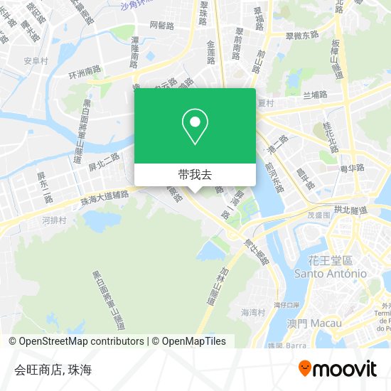 会旺商店地图