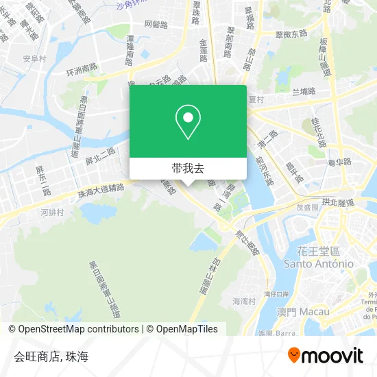 会旺商店地图