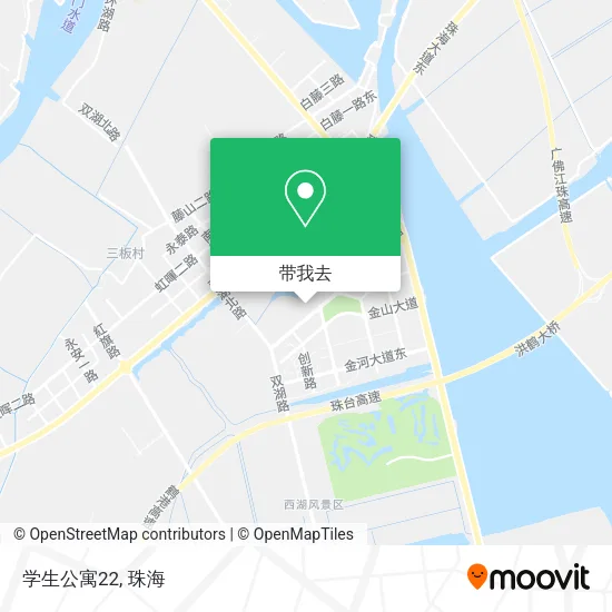 学生公寓22地图