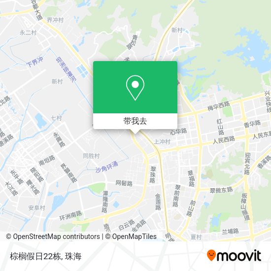 棕榈假日22栋地图