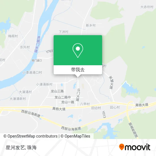 星河发艺地图
