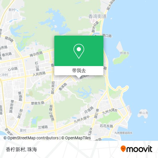 香柠新村地图