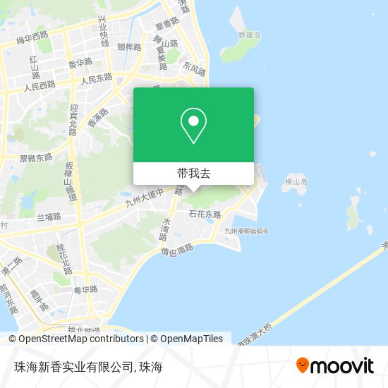 珠海新香实业有限公司地图