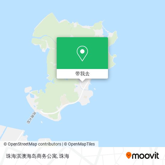 珠海淇澳海岛商务公寓地图
