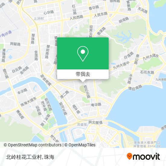 北岭桂花工业村地图