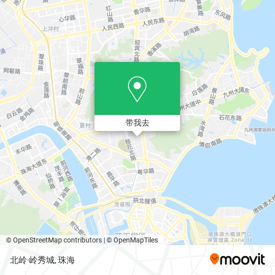 北岭·岭秀城地图