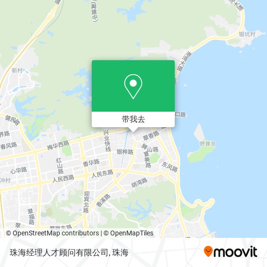 珠海经理人才顾问有限公司地图