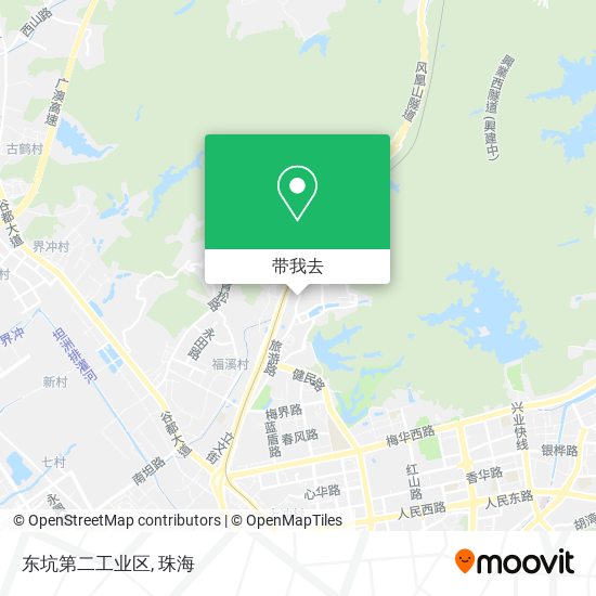 东坑第二工业区地图