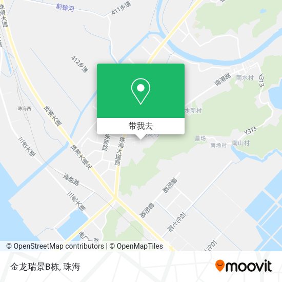金龙瑞景B栋地图