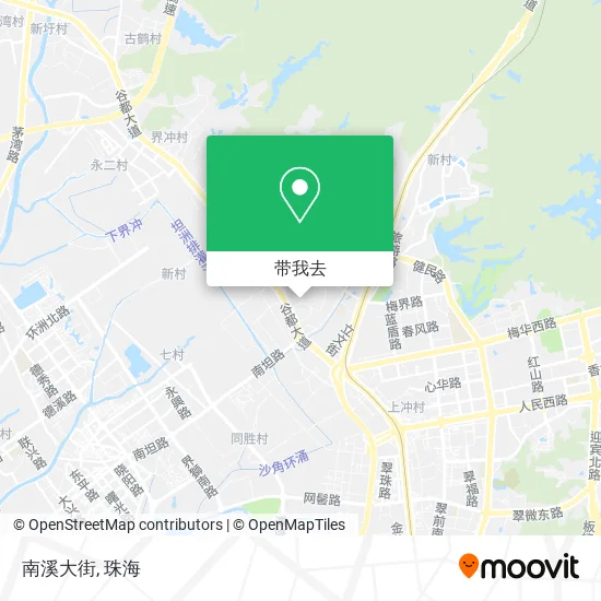 南溪大街地图