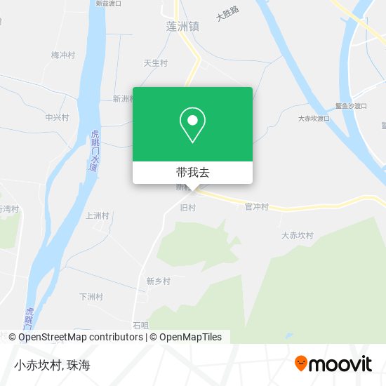 小赤坎村地图