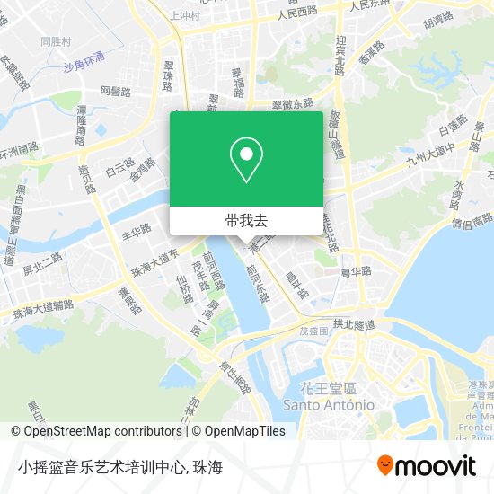 小摇篮音乐艺术培训中心地图