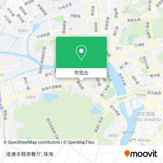 港澳丰顺茶餐厅地图