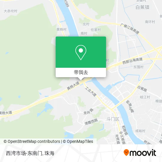 西湾市场-东南门地图