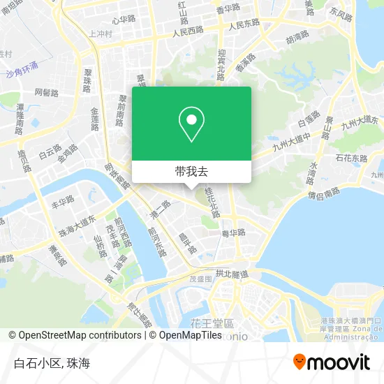 白石小区地图