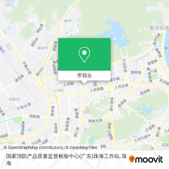 国家消防产品质量监督检验中心(广东)珠海工作站地图