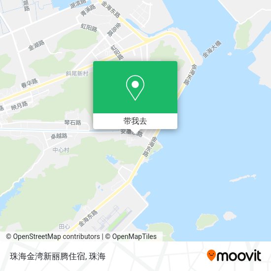 珠海金湾新丽腾住宿地图