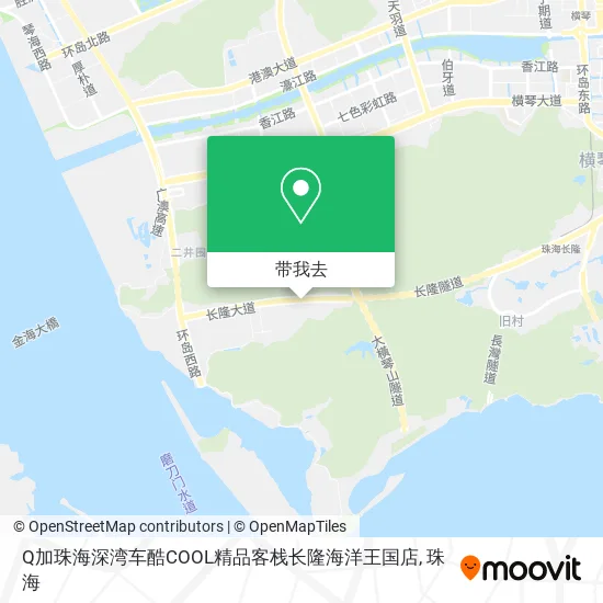 Q加珠海深湾车酷COOL精品客栈长隆海洋王国店地图