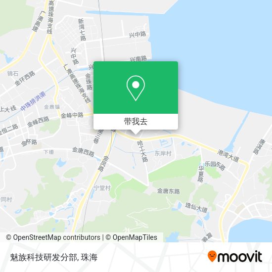 魅族科技研发分部地图