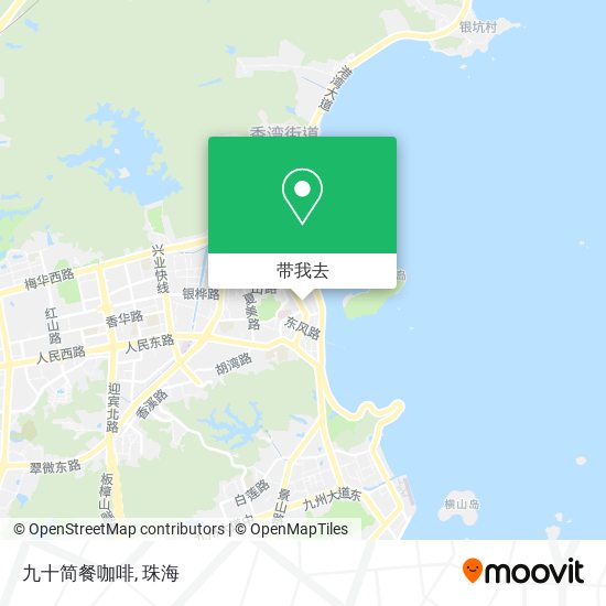 九十简餐咖啡地图