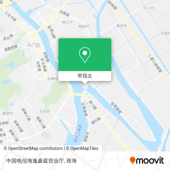 中国电信海逸豪庭营业厅地图