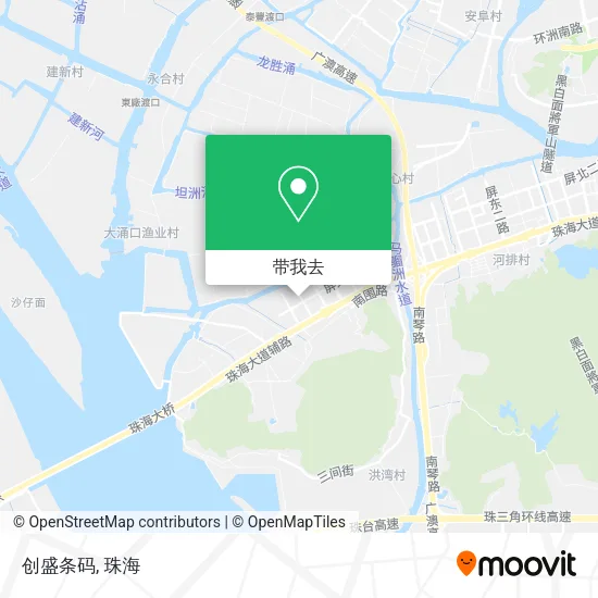 创盛条码地图