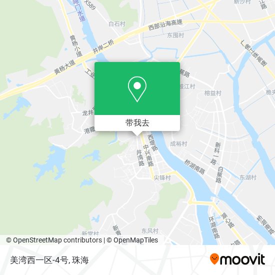 美湾西一区-4号地图