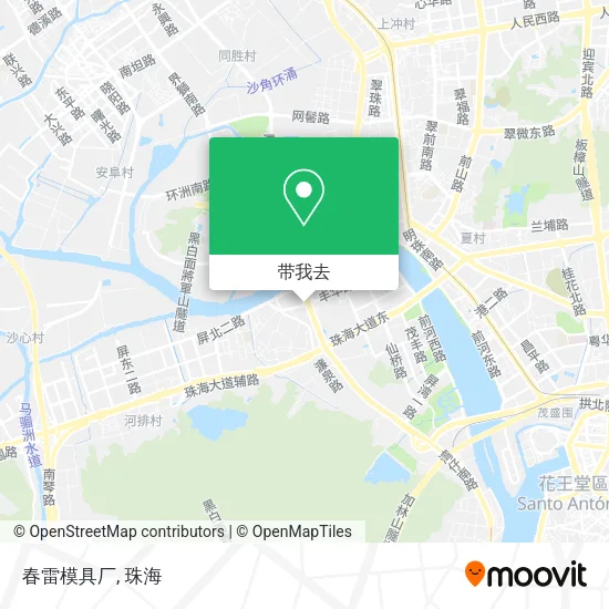 春雷模具厂地图
