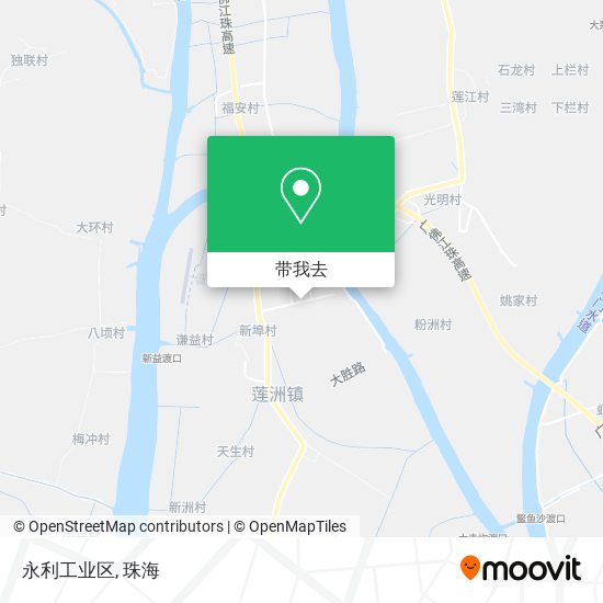 永利工业区地图