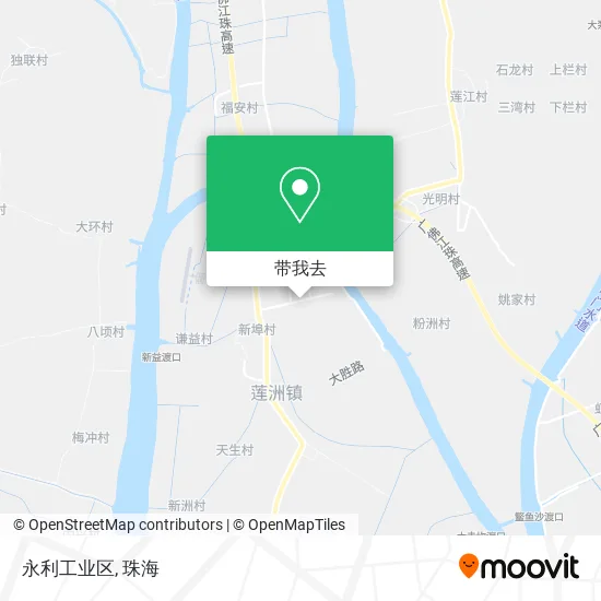 永利工业区地图
