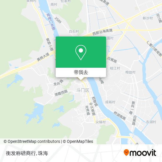衡发称磅商行地图