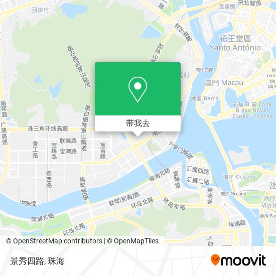 景秀四路地图