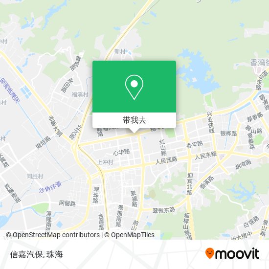 信嘉汽保地图