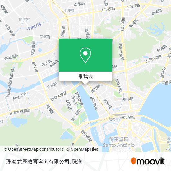 珠海龙辰教育咨询有限公司地图