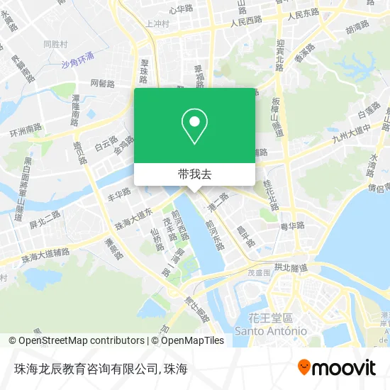 珠海龙辰教育咨询有限公司地图